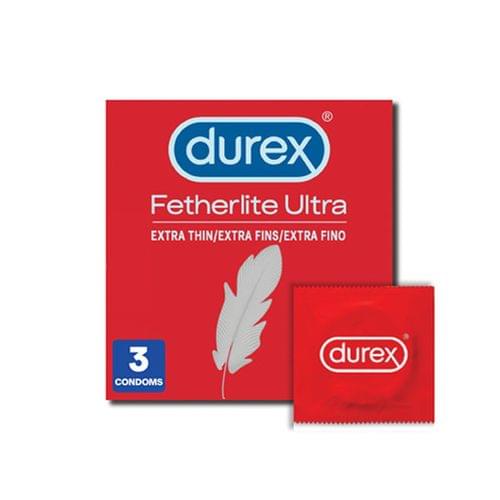 durex fetherlite ultra condoms 3's durex fetherlite ultra condoms 3's