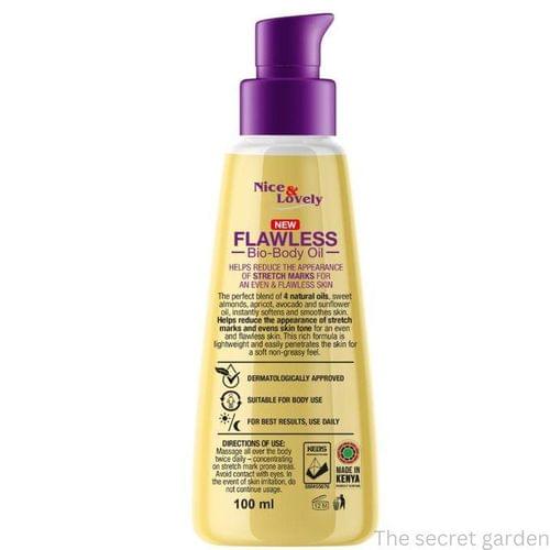 nice & lovely flawless bio body oil nice & lovely flawless bio body oil